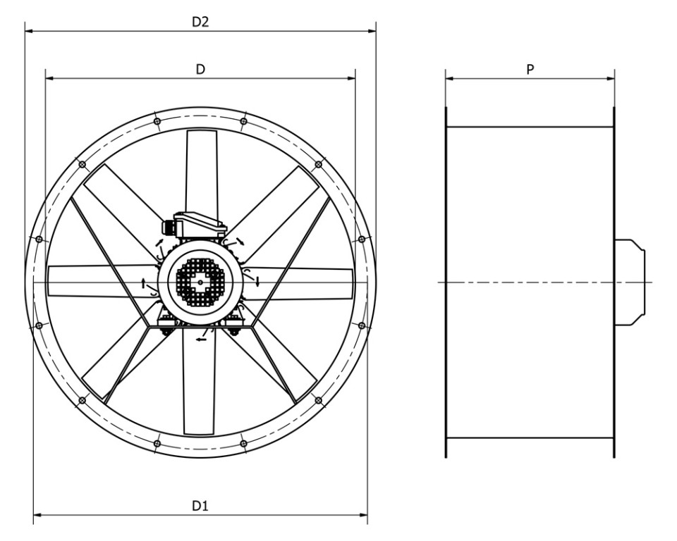 Dimensions de l'Ed